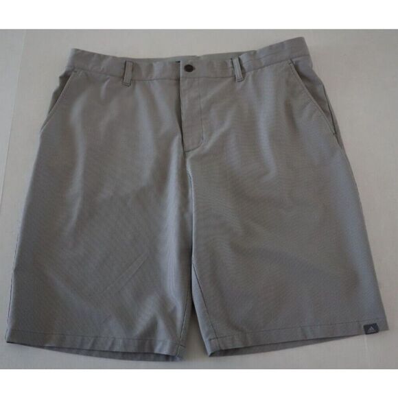 adidas CE0466 Men's Sz 38 Gray Striped Ultimate 365 Golf Shorts - Picture 1 of 9